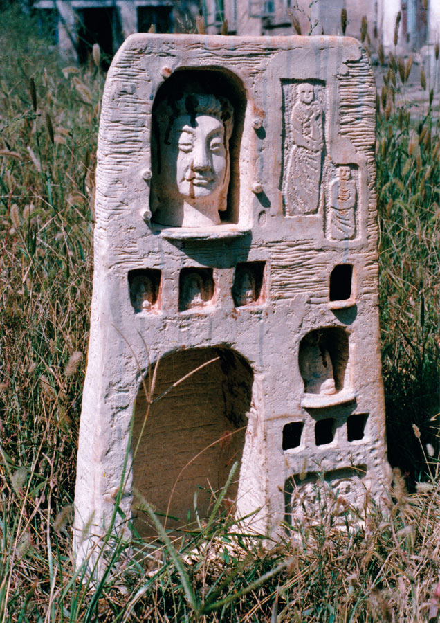 《佛居Buddha-House》670mm×440mm--1993年
