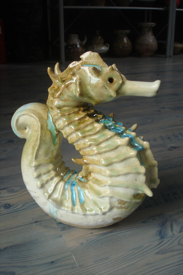 《海马壶Seahorse-Pot》280mm×290mm--2010年